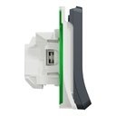 Prise de courant 2P+T - composable -IP55-IK08-Mureva Styl