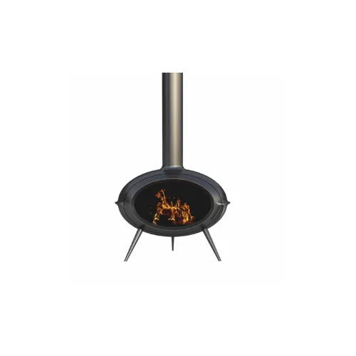 Poêle à bois BRIO raccordable - INVICTA