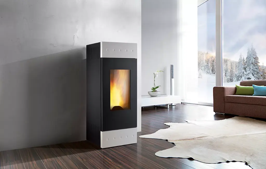 Poêle à granulés LILIUM ID9 Canalisable avec ventilation - DEVILLE 