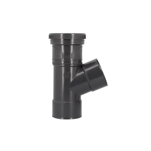 Culotte simple à joint de dilatation FF 67°30 Ø100 HOMETECH - NICOLL