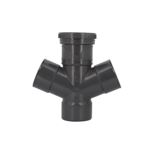 Culotte double parallèle, Ø 100, FF à 67°30 - NICOLL