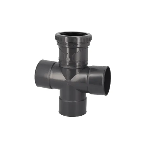 Culotte double parallèle, Ø 100, FF à 87°30 - NICOLL