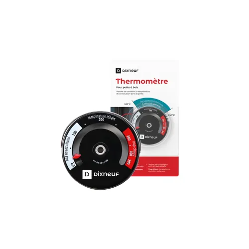 Thermomètre magnétique pour poêle à bois - DIXNEUF