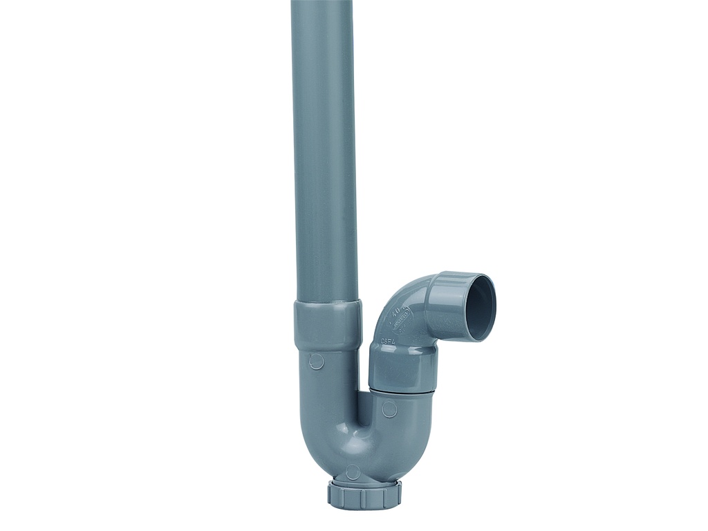 Siphon de machine à laver ABS D.40