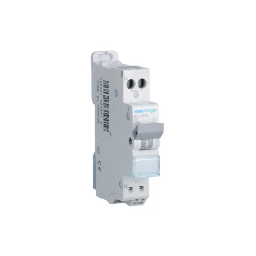 Disjoncteur 1P+N 3kA C-connexion SanVis 1 Module - HAGER