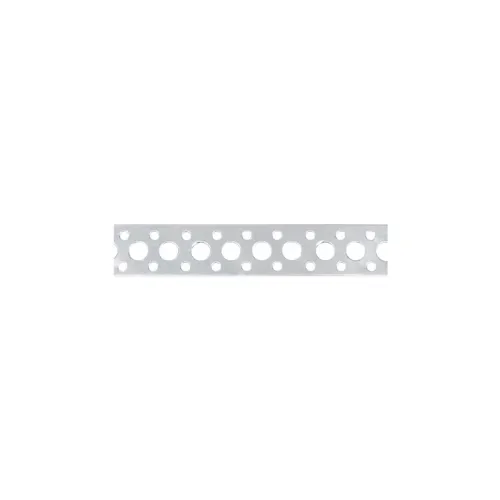 Feuillard perforé pour montage de tuyaux, gaines et câbles - trou 8,5 mm - l25 mm