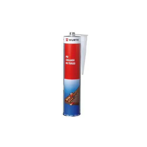 Mastic polyuréthane PU collage de tuiles - 310 ml - cartouche - saumon