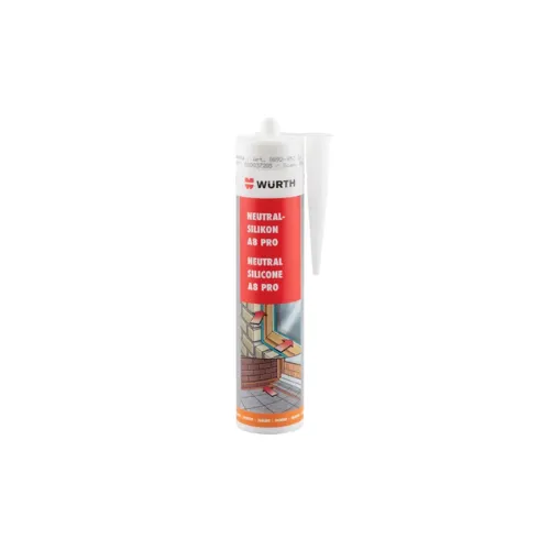 Mastic silicone neutre A8 PRO - WURTH 
