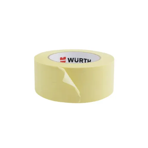 Ruban crêpe de masquage - L50m x l50mm - blanc crème