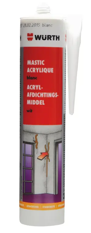 Mastic acrylique standard - WURTH