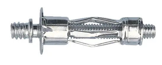 Vis à tête cylindrique bombée W-MH/L avec cheville métallique pour paroi creuse x100 - WURTH