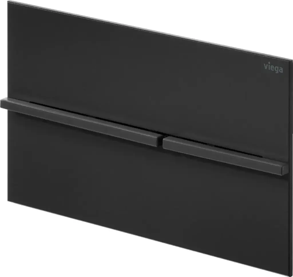 Plaque de commande de WC pour Prevista Visign 204 noir - VIEGA