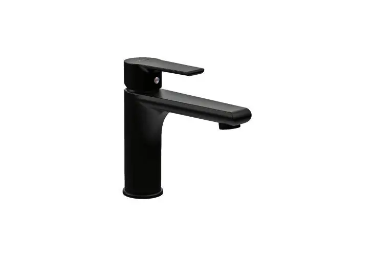Mitigeur lavabo moyen, bec long pour salle de bain - TIEMME