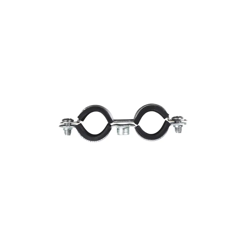 Collier double isophonique pour plomberie/chauffage  X75