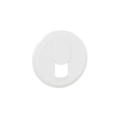 Enjoliveur prise téléphone RJ45 - à monter - Blanc- LEGRAND