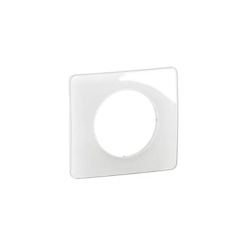 Plaque de finition Céliane 1 poste - Blanc Emaillé - LEGRAND