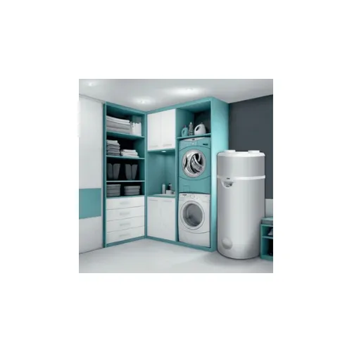 Chauffe-eau thermo. EDEL NATIV 200L air, au sol, monobloc, cuve inox, R290 - INTUIS