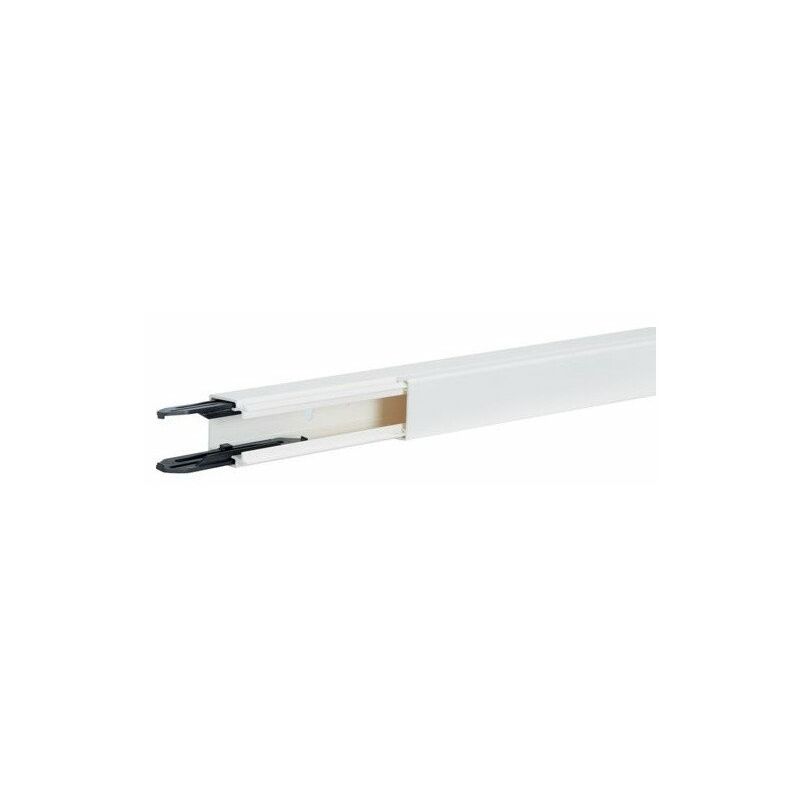 Goulotte de distribution lifea LFF 40x40mm 1 compartiment PVC Blanc - HAGER