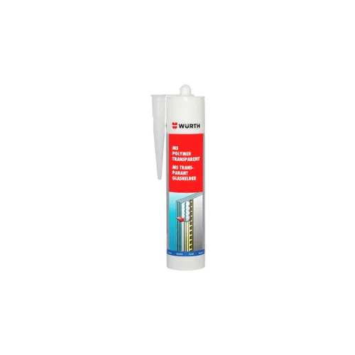 Mastic colle MS Polymer hybride polyvalent - 310 ml - cartouche - transparent
