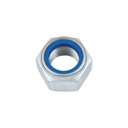 Écrou hexagonal autofreiné forme basse - ISO 10511/DIN 985 - acier zingué X100
