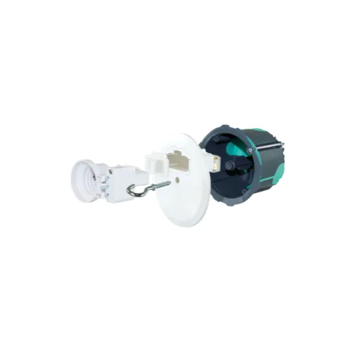 Kit Boite centre DCL diam68 RE 2020+ fiche/douille DCL E27 NF - TRADEFORCE