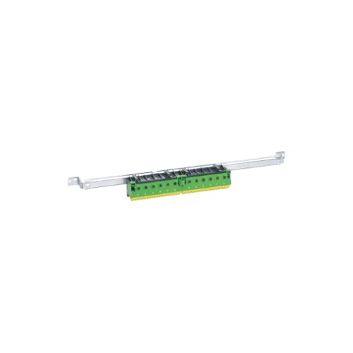 Traverse support bornier SanVis terre Univers 2T l 500mm - HAGER