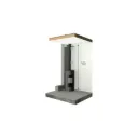 Kit de raccordement étanche en sortie horizontale buse sur le dessus Apollo Pellets concentrique Ø80/130 - JONCOUX