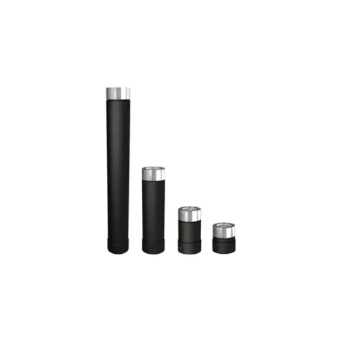 Longueur 500mm Apollo Pellets concentrique Ø80/130 - JONCOUX