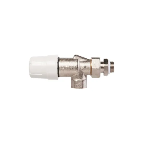 Robinet de radiateur équerre inversé à visser - F 1/2" - Thermostatisable - RBM