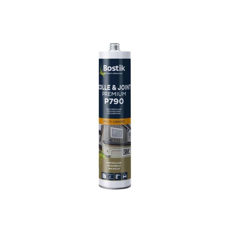 Mastic-colle PU790 blanc 300ML - BOSTIK