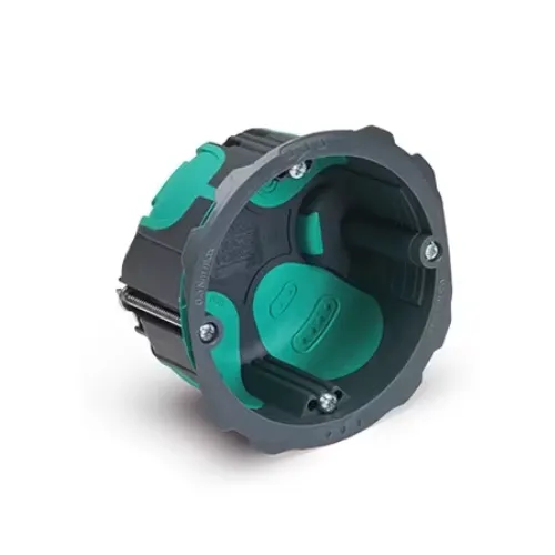 Boite d'appareillage étanche à l'air 1 poste Ø67 prof 40mm - TRADEFORCE