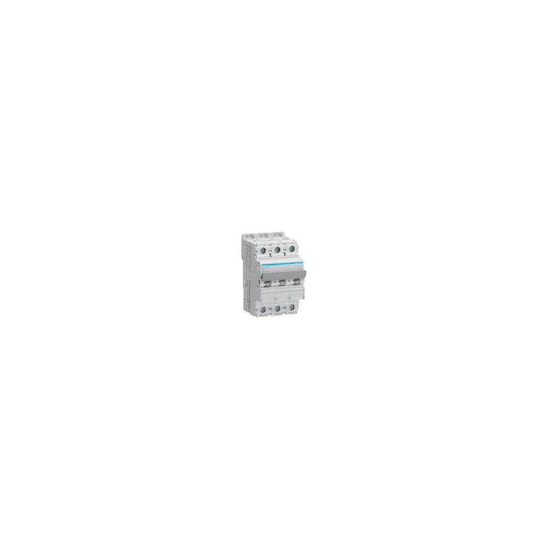 Disjoncteur 16A 3P 25kA Courbe D 3modules - NSN316 - HAGER