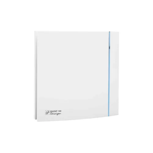 Aérateur design, 85 m3/h, hygro réglable de 60 à 90% HR, tempo réglable, D 100mm - S&P