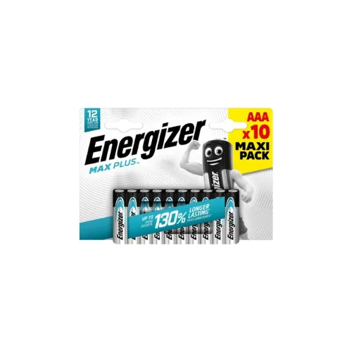 Pile alcaline Max Plus AAA x 10 notre pile alcaline qui dure le plus longtemps