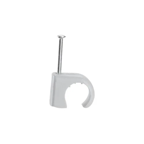 Attache Fixfor grise RAL7035 pour cable rond D19mm - LEGRAND