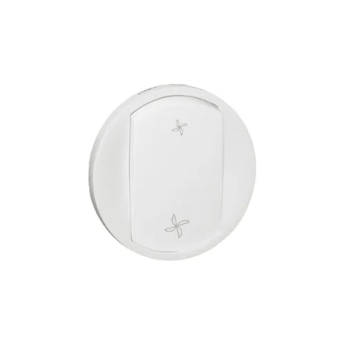 Enjoliveur Céliane pour commande VMC - Blanc - LEGRAND