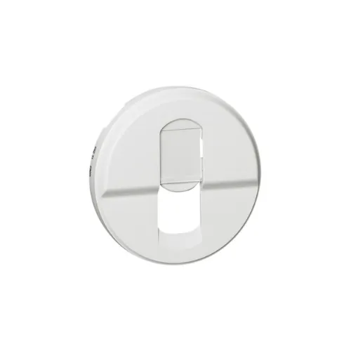 Enjoliveur prise simple RJ45 Céliane - Blanc - LEGRAND