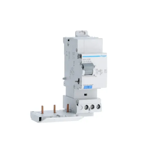 Bloc différentiel double sortie 4P 40A 30mA type haute immunité - HAGER