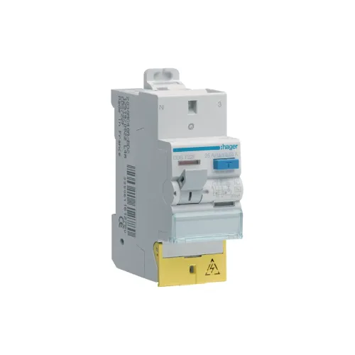 Interrupteur différentiel 2P 40A 30mA type AC à bornes décalées SanVis - HAGER