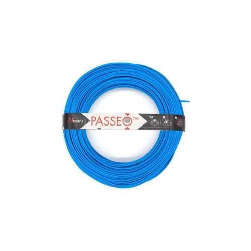 Nexans H07 VU PASSEO 1x1.5 Bleu couronne de 100m