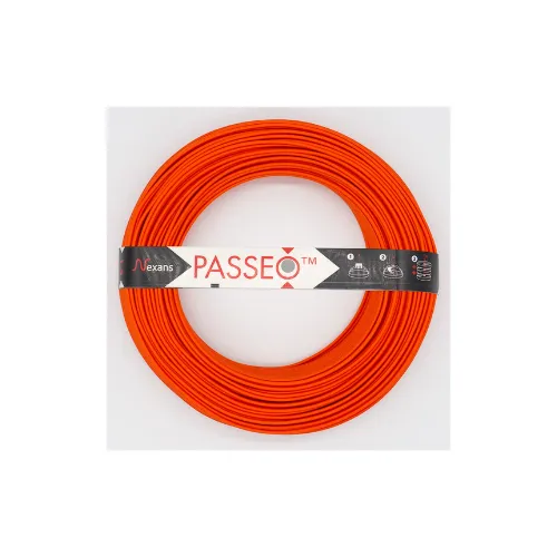 Nexans H07 VU PASSEO 1x1.5 Orange couronne de 100m