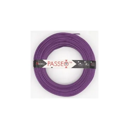 Nexans H07 VU PASSEO 1x1.5 Violet couronne de 100m