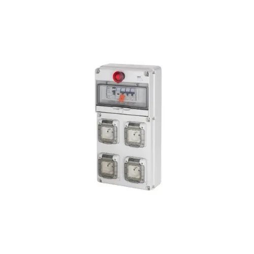 COFFRET 4x2P+T 16A+AU - GEWISS