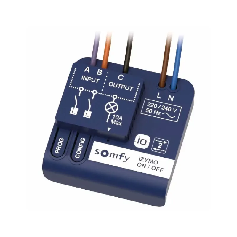 Récepteur on/off IZYMO IO compatible TaHoma - SOMFY