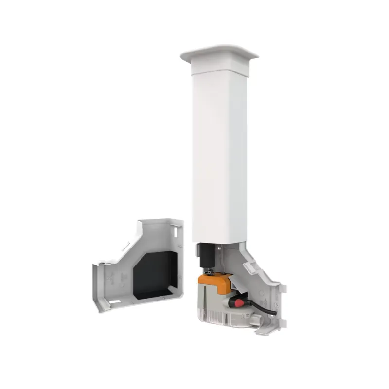 Pompe en goulotte Delta Pack 80X60 Blanche - 230V CE