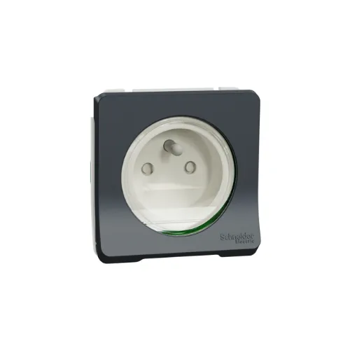 Prise de courant 2P+T - composable -IP55-IK08-Mureva Styl - SCHNEIDER ELECTRIC