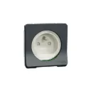 Prise de courant 2P+T - composable -IP55-IK08-Mureva Styl
