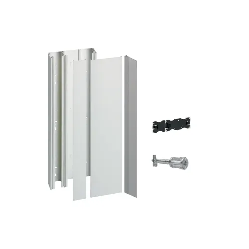 Pack GTL gamma+ 13, 2 couvercles, 2,6m Blanc - HAGER