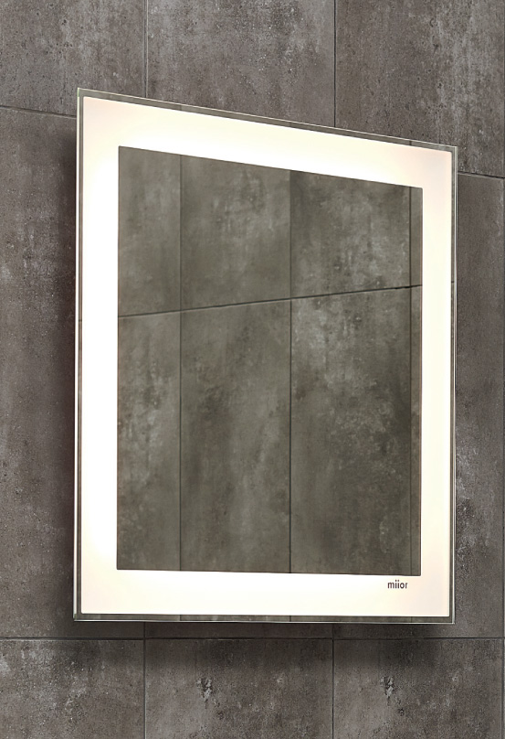 Fit.6060 blanc sans cadre - Miior