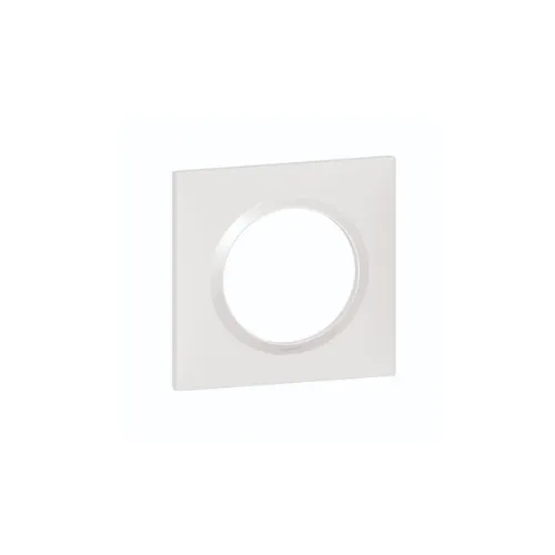 Plaque carree dooxie - finition Blanc dooxie